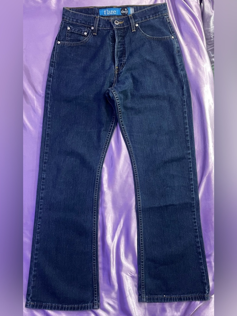 Y2K vintage Levi’s Silvertab High Rise Flare jeans 28/30”